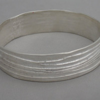 wide bangle bracelet