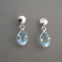 aquamarine earrings