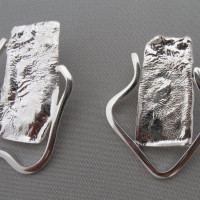 silver earrings silver earrings