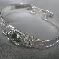 green amethyst bracelet green amethyst bracelet