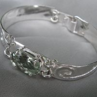 green amethyst bracelet